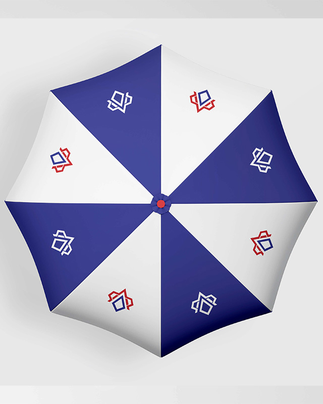 Branded parasol Nairobi